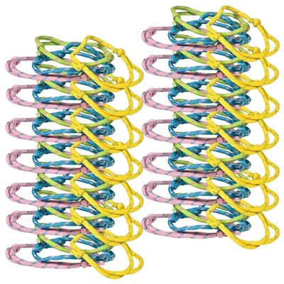 Fun Express - Easter Friendship Bracelet for Easter - Jewelry - Bracelets - Friendship Bracelets - 72 Pieces
