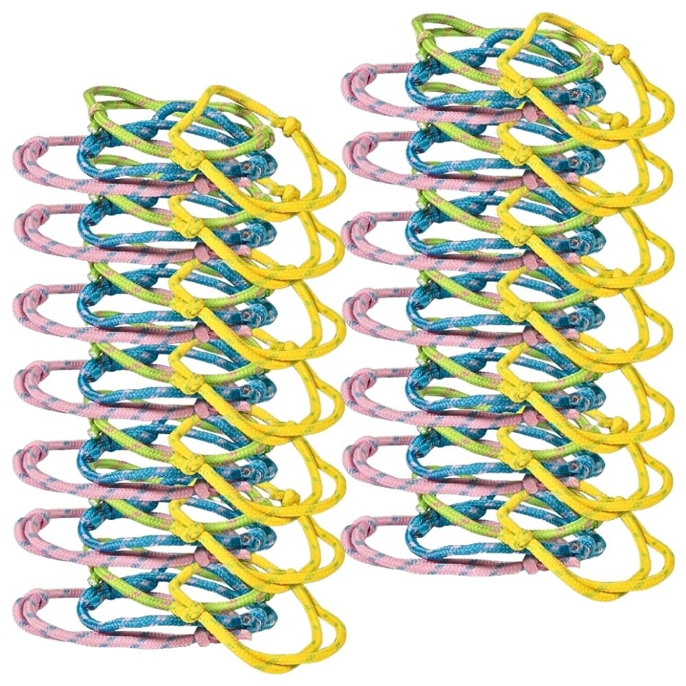 Fun Express - Easter Friendship Bracelet for Easter - Jewelry - Bracelets - Friendship Bracelets - 72 Pieces