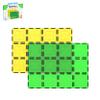 PicassoTiles Kids Toy Magnetic Building Blocks Magnet Tiles Supersized 2pc Large Stabilizer Base Jumbo XL Plate Foundation Education Construction Kit Engineering STEM Children Learning Stacking Set view 1