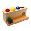 LEADER JOY Montessori Toddlers Wooden Push Ball Toys Baby Preschoolers Toys Push Toys Multicolored view 1