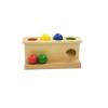 LEADER JOY Montessori Toddlers Wooden Push Ball Toys Baby Preschoolers Toys Push Toys Multicolored view 3