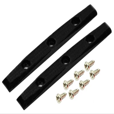 Teak Tuning Gem Edition Board Rails, Set of 2 with Screws, Black Onyx Colorway