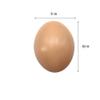 20 PCS Plastic Fake Eggs for DIY Easter Eggs, Painting and Realistic Egg view 2
