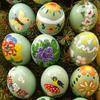 20 PCS Plastic Fake Eggs for DIY Easter Eggs, Painting and Realistic Egg view 4