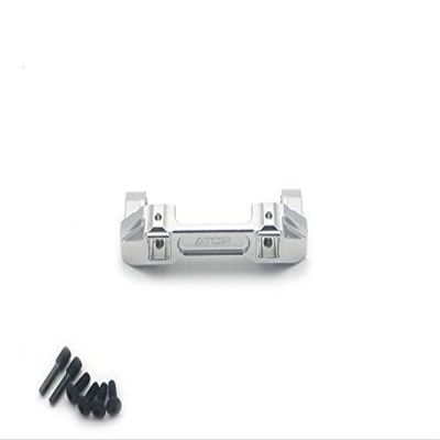 ATOP RC Aluminium Front Bumper Mount 1pc Set for 1:10 Traxxas TRX-4 (Silver)