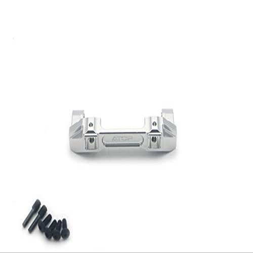 ATOP RC Aluminium Front Bumper Mount 1pc Set for 1:10 Traxxas TRX-4 (Silver)