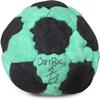 DIRTBAG 32 Panel Footbag, Flying Clipper Original Design, Sand Filled, Premium Quality, Machine Washable - Green/Black. view 1