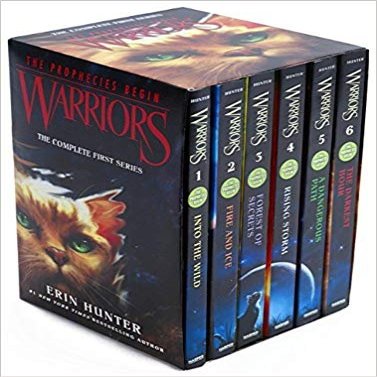 [0062367145] [9780062367143] Warriors Box Set: Volumes 1 to 6: The Complete First Series (Warriors: The Prophecies Begin)-Paperback