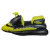51" Yellow and Black Shark Inflatable Wet-Ski Pool Squirter with Gripped Handles view 1
