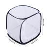 Outdoor Foldable Cage Fine Mesh Stops - 5 Mesh Panels for Air - with Large Zipper Opening - Clear Window Panel for Easy Viewing view 2