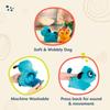 B. toys  Plush Crawling Toy Dog  Interactive Dog  Stuffed Animal  Washable Tummy Time Barking Toy with Movement & Sounds for Babies, Toddlers  1 Year + view 4