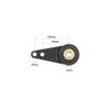 uxcell RC Boat Rudder with Single Servo Arm,Rudder Pad Thickness 4.4mm 1 Set view 3