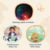 B. toys  Sensory Lightup Baby Rattle  Textured Ball with Holes  Glowing Lights & Rattle  Infants, Babies  Grab n Glow  0+ Months view 4