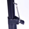 SUMAG Metal Black Tripod Magic Table Magic Tricks Magician's Table Stage Close Up Street Accessories Height Adjustable Easy to Carry view 4