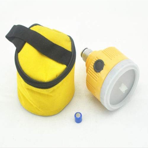 New Yellow Single Prism with * lamp * 5/8 for Total Station * Light *