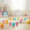 Fun Express - Dots & Stripes Bouncing Ball - Toys - Balls - Bouncing Balls - 12 Pieces view 4