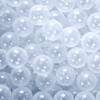 PlayMaty Clear Ball Pool Pit Balls - 100pcs Phthalate Free BPA Free Plastic Ocean Balls for Kids Fun Toys for Playhouse Play Tent Playpen Pool (2.16) view 1