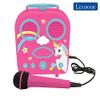 Lexibook, Unicorn, My Secret Portable Karaoke with 2 Microphones, Aux-in Jack, TF/SD Input, Karaoke Function, Pink, BTC050UNI view 2