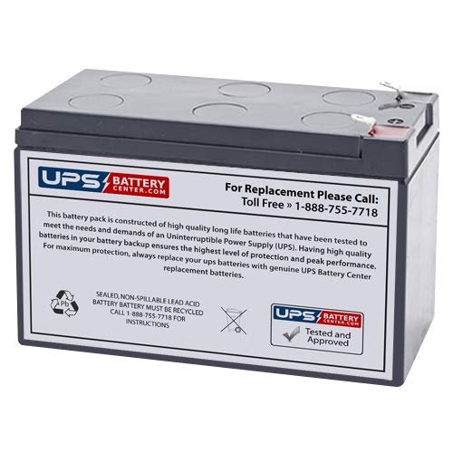 12V 7.2Ah F2 Sealed Lead Acid Replacement Battery for Rollplay 12-Volt Nighthawk Black  Model # W501-R, W501-W Ride-On Toy by UPSBatteryCenter