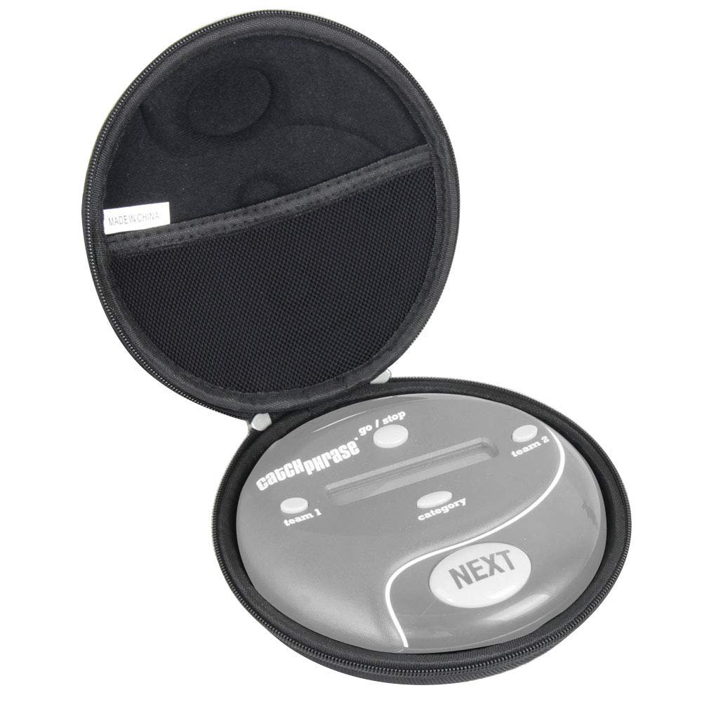 Hermitshell Travel Case for Hasbro Gaming Catch Phrase Electronic Game (Catch Phrase Game is not Included)(Black)