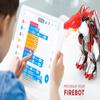 JIMU ROBOT Mythical Series: FireBot Kit/App-Enabled Building & Coding STEM Robot Kit (606 Pcs), Red, Model:JRA0601 view 4