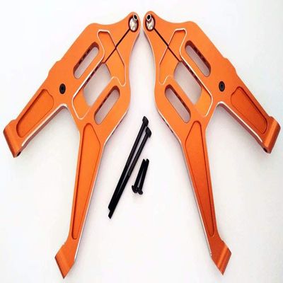 Aluminum Front Lower Suspension Arms - 1PR Orange for UDR 8533 8532 Unlimited Desert Racer