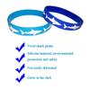HADEEONG Shark Rubber Bracelets - Wristbands for Shark Themed Parties, Adults Wearables, Birthday Favors - Pack of 24 view 4