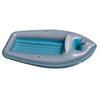 105-Inch Inflatable Gray and Blue Classic Boat Cruiser with Cooler Pool Float view 1
