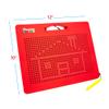 PicassoTiles Toys Magnetic Drawing Board 12x10 inch Large 748 Bead Magnet Tablet Pad Erasable Reusable Writing Playboard STEM Toys Educational Playset Open-Ended Learning Kit PTB01 view 2