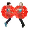 SUNSHINEMALL 2 Pack Inflatable Bumper Balls for Kids Giant Zorb Ball Sumo Balls Human Hamster Ball Bubble Balls for Adults Full Body Buddy Outdoor Toys for Kids(24" Red) view 4