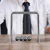 Newton's Cradle Office Desk Toy Executive Perpetual Ball Clicker 3.5" x 3.25" x 4.33" view 3