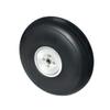 1 Pair of 8.5"/21.59CM RC Airplane PU Wheel Tire with Dia-Casting Aluminum Hub with Bearing Axle view 1