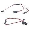 Gimax 5pcs 300mm Remote Control Servo Y Extension Cord Cable Lead Wire Cable for RC JR Futaba RC Car or Airplanes 20% view 1