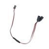 Gimax 5pcs 300mm Remote Control Servo Y Extension Cord Cable Lead Wire Cable for RC JR Futaba RC Car or Airplanes 20% view 3