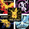 SmileMakers Pokemon Stickers for Kids - 100 Bulk Character Stickers Featuring Pikachu & Legendary | 2.5 Inch Multicolor Cartoon Stickers Perfect for Doctor Office Rewards & Pokemon Gifts view 1