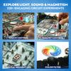 Playz Advanced Electrical Circuit Board Engineering Kit for Kids with 328+ STEM Projects on Electricity, Voltage, Currents, Resistance, & Magnetic Science | Gift for Children Age 8-13+ view 4