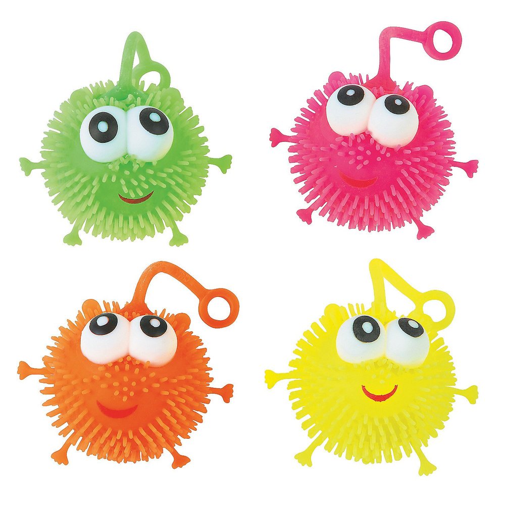 Fun Express - Puffy Pal YO-Yos - Toys - Value Toys - Yo - Yos - 12 Pieces
