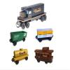Whittle Shortline Railroad DRGW Diesel 5pc. Set - Wooden Toy Train Manufacturer view 1