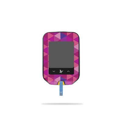 MightySkins Skin Compatible with Abbott Freestyle Precision Neo - Pink Kaleidoscope | Protective, Durable, and Unique Vinyl Decal wrap Cover | Easy to Apply, Remove | Made in The USA