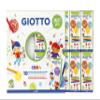 GIOTTO F311000 Turbo Color Party Kids Gift Sets, 4 Assorted Colours, 10X4 Wax Crayons view 1