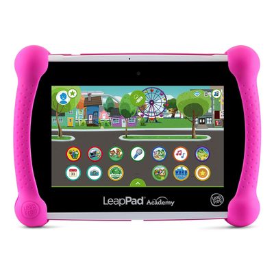 LeapFrog LeapPad Academy Kids Learning Tablet, Pink