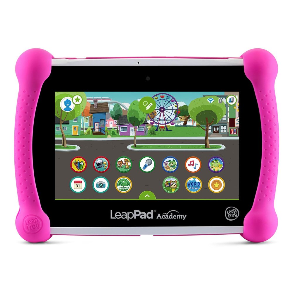 LeapFrog LeapPad Academy Kids Learning Tablet, Pink