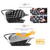 Manito Sun Shade for Strollers and Car Seats - Scandi (Dot Black) UPF 50+ view 2