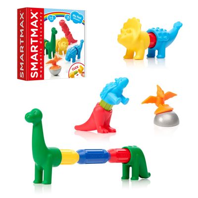 SmartMax My First Dinosaurs Magnetic Building Set STEM Learning Toy Ages 1-5