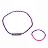 AXF Color Band 2-Piece Set, Set of 2 Color Bands (Necklace & Bracelet) (PINK) view 1