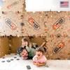 Make-A-Fort Building Kit - Create Giant Indoor Forts for Kids - Screen-Free Creative Play - Durable, Reusable - Made in USA view 1