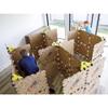 Make-A-Fort Building Kit - Create Giant Indoor Forts for Kids - Screen-Free Creative Play - Durable, Reusable - Made in USA view 2