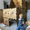 Make-A-Fort Building Kit - Create Giant Indoor Forts for Kids - Screen-Free Creative Play - Durable, Reusable - Made in USA view 3