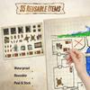 Melee Mats DND Map Starter Set - 23 x 27" Double Sided, Wet & Dry Erase Battle Terrain Grid for Dungeons and Dragons - Tabletop Board Gaming Kit with Accessories view 3