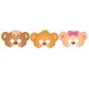 12 Card Teddy Bear Face Masks - Children's Party Masks view 1